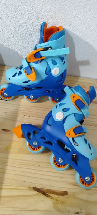 Patines en línea ajustables niño/niña de 25 a 28
