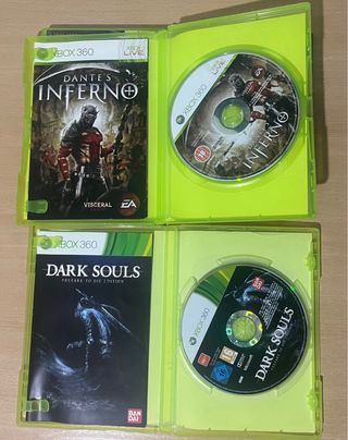 Lote 4 Juegos Xbox 360: Witcher 2, Dark Souls, Dan