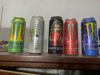 Colección Latas Monster Energy