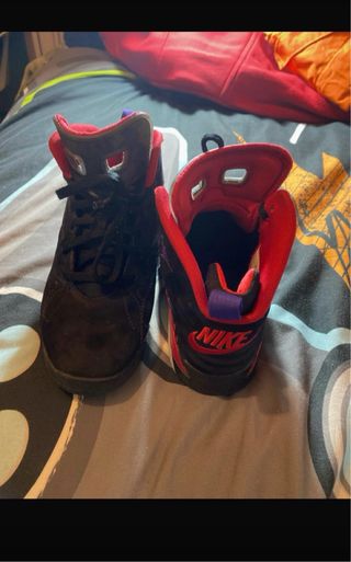 TALLA 32 Zapatos Baloncesto Negro Rojo Talla 32