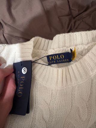 Jersey Polo Ralph Lauren Blanco Talla S