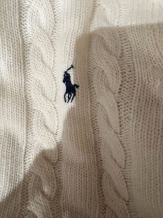 Jersey Polo Ralph Lauren Blanco Talla S