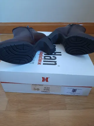 Botín Callaghan Marrón Talla 36 sin estrenar