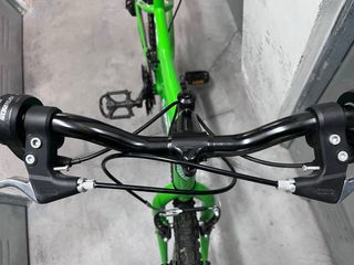 Bicicleta infantil verde 24