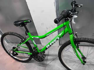 Bicicleta infantil verde 24
