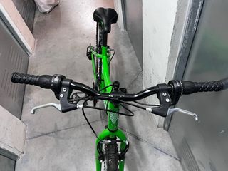 Bicicleta infantil verde 24