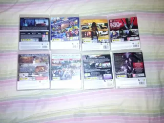 Lote 8 Juegos PS3: GTA V, Hitman, Warhawk, VF5...