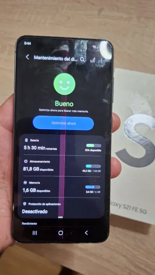 Samsung S21 FE 5G LEER