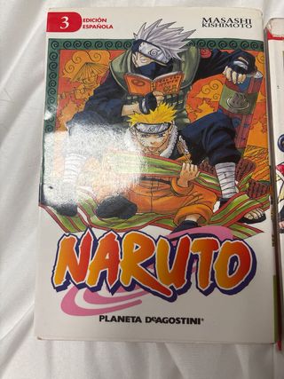 Naruto nº 01,02y03/72