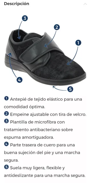 Zapatos PodoWell Negros Chut Pavel T44. NUEVOS