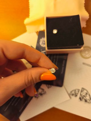 Pendientes Plata y Moissanitas