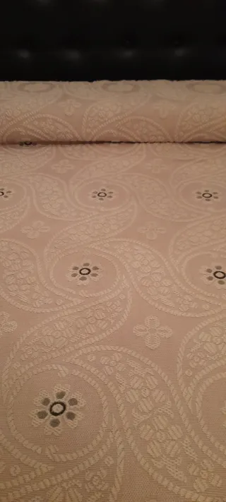 Colcha lana antigua cama 135 cm
