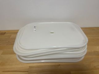 Tapas TROFAST blancas (plástico)