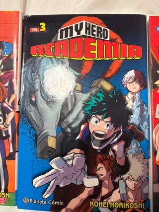 My Hero Academia nº 01,02,3 y 04
