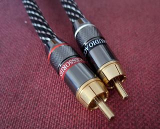 Cavo audio 2 RCA a 2 RCA 6N OFC 0,5 m