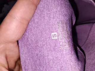 Leggings piratas Push Up Rosas y Morados