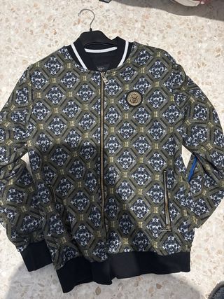 Sudadera George V dorada y verde