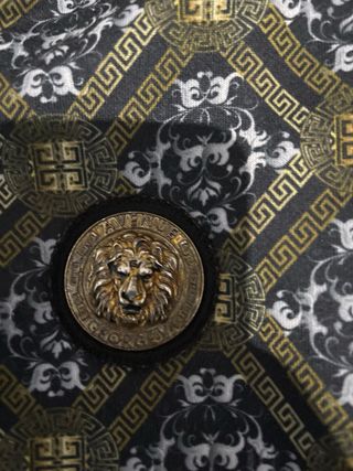 Sudadera George V dorada y verde