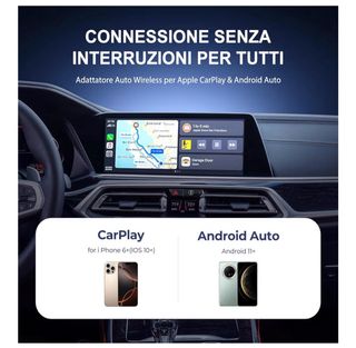 Adaptador CarPlay/Android Auto Inalámbrico.