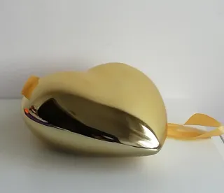 Corazón Dorado Decorativo