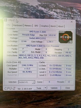 Pack Ryzen 5 2600 + B450M DS3H + 16GB RAM