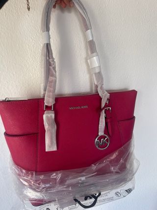 Bolso Michael Kors Rosa Nuevo Con Etiquetas