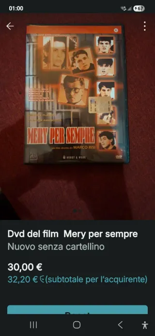 DVD Mery per sempre - Marco Risi