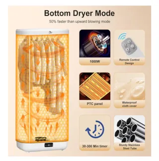 Secadora de ropa eléctrica portátil compacta (5KG)