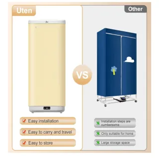 Secadora de ropa eléctrica portátil compacta (5KG)