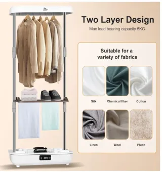 Secadora de ropa eléctrica portátil compacta (5KG)