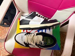 Nike Dunk Low SB Zapatillas Negras Blancas