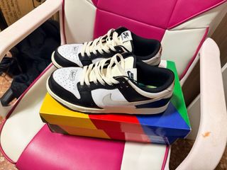 Nike Dunk Low SB Zapatillas Negras Blancas