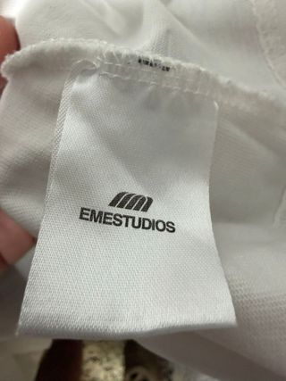 Camiseta Eme Studios 2 Era Pearl Oversized