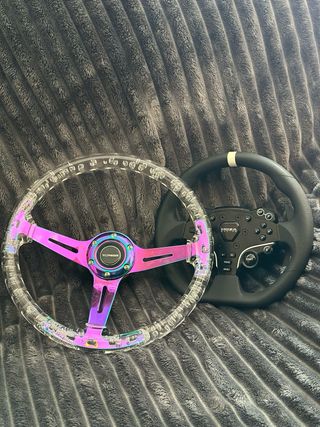 Volante Moza ESX y JDM con QR Moza