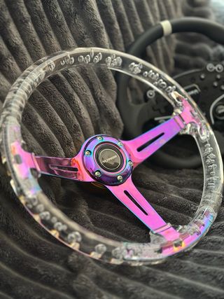 Volante Moza ESX y JDM con QR Moza