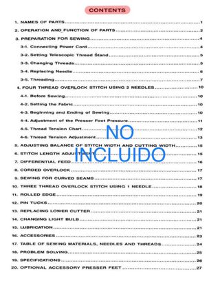 Remalladora Mammylock ML 634 Doméstica