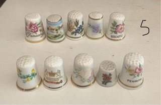 Lote 10 dedais variados