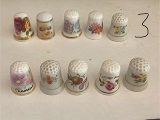 Lote 10 dedais variados