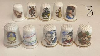 Lote 10 dedais variados