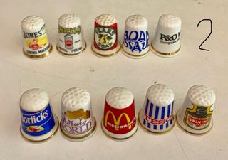 Lote 10 dedais variados