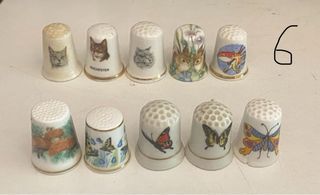 Lote 10 dedais variados