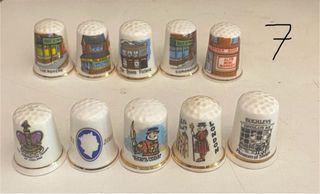 Lote 10 dedais variados