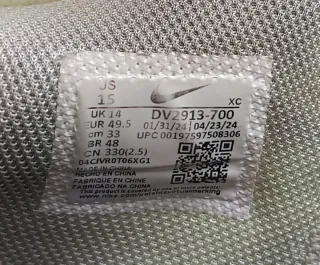 Nike G.T. Cut 3 Barely Volt, talla 49.5.