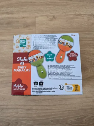 MeMe Baby Maracas - Scuoti e Ruota