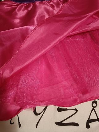 Disfraz Gato Cheshire Rayas Morado Rosa