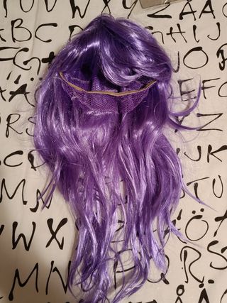 Disfraz Gato Cheshire Rayas Morado Rosa