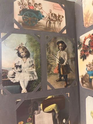 Álbum Internacional114 Postales Antiguas 1890-1935