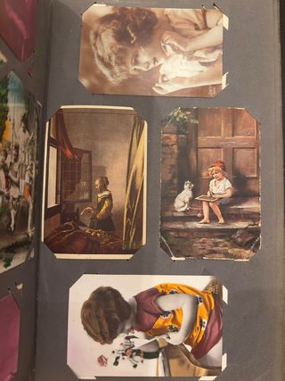 Álbum Internacional114 Postales Antiguas 1890-1935