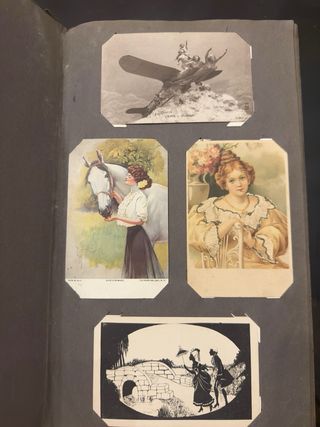 Álbum Internacional114 Postales Antiguas 1890-1935