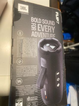 Altavoz JBL Flip 7 Bluetooth Portátil Negro